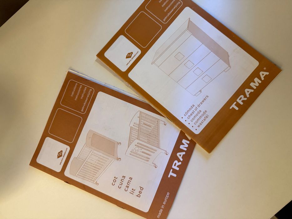 Cama e comoda de bebé TRAMA