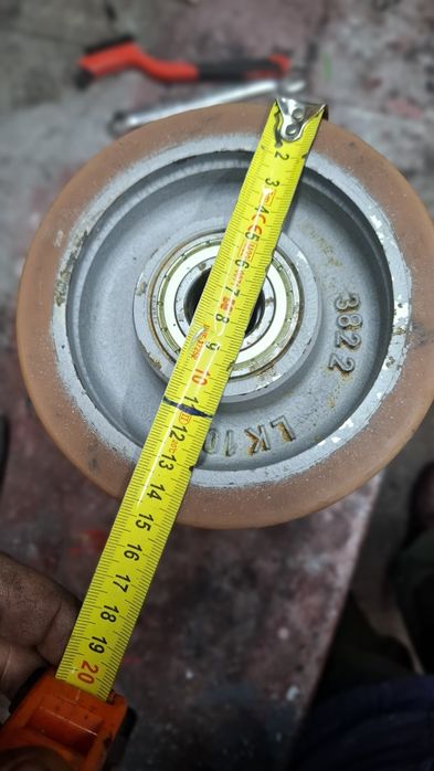 Koła żeliwne poliuretanowe 150mm