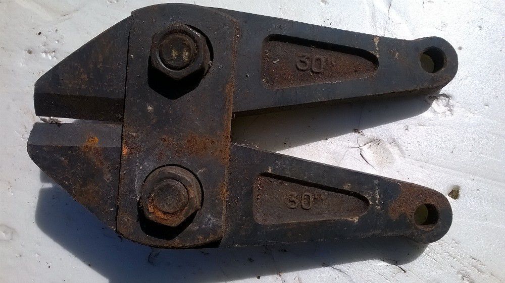 Laminas de tesoura ferro