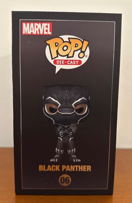 Funko POP! Black Panther 06 Die-Cast Marvel