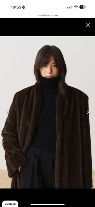 Неймовірна  шуба у віниажносу стилі від бренду coosh