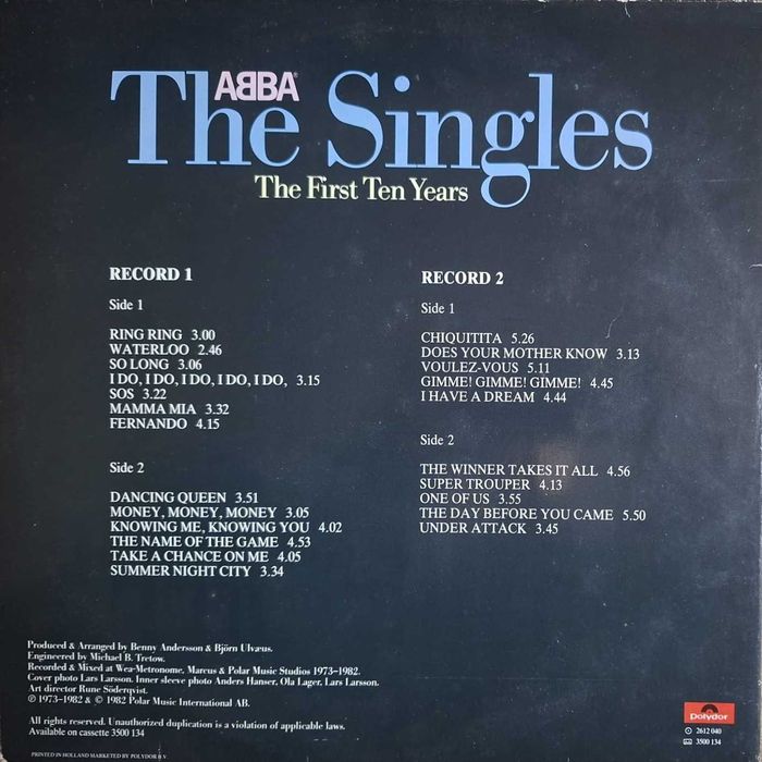 ABBA - The Singles