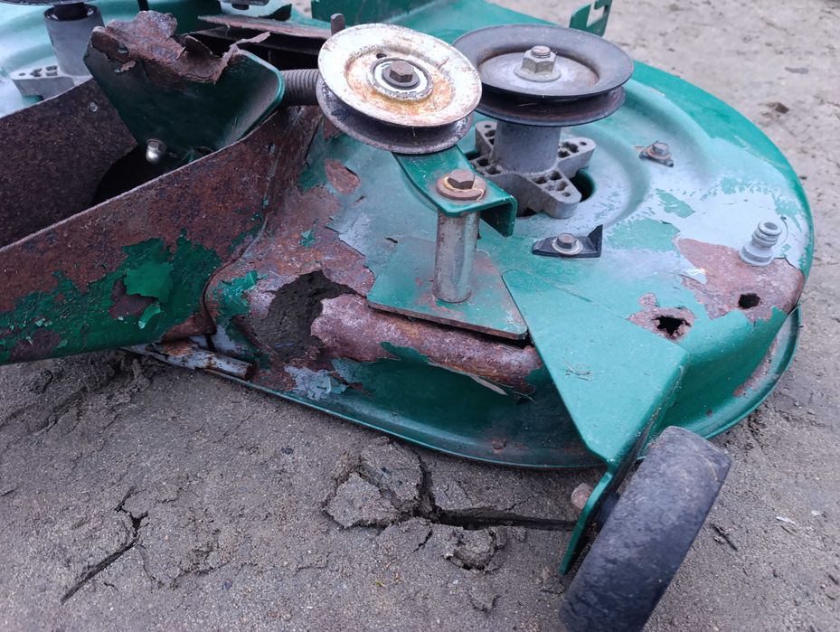 Kosiarka traktorek Yard Man MTD uszkodzone