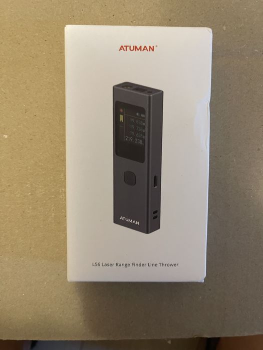 Багатофункціональний лазерний далекомір Atuman (Duka) LS6  (електронна рулетка) з функцією кутоміра та лазерної розмітки.