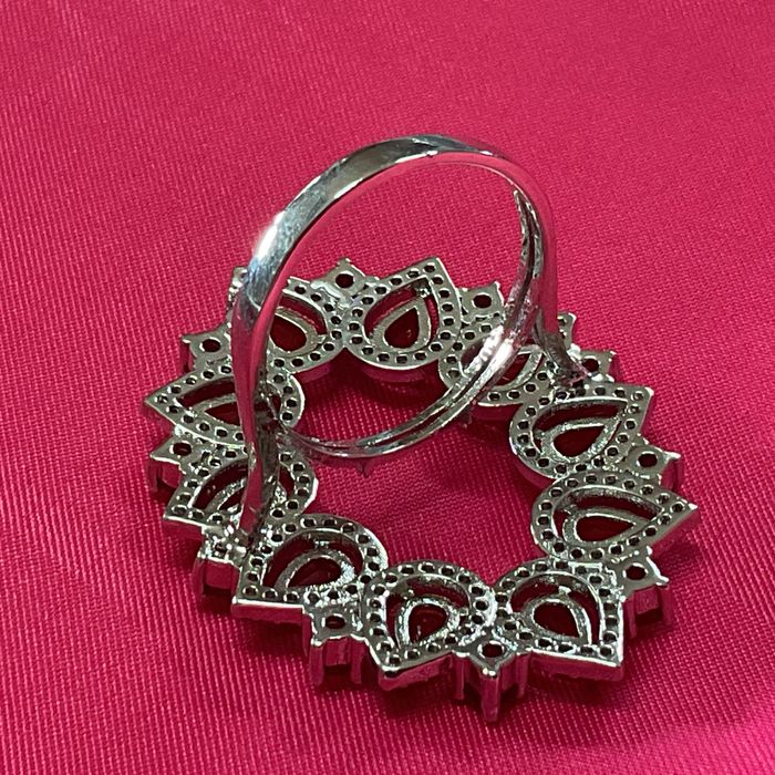 Anel prata 925 tamanho de 24 m