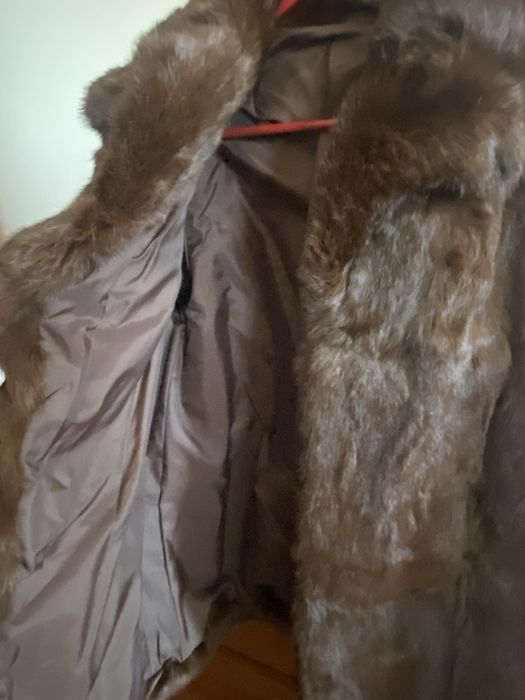 Casaco pelo de coelho