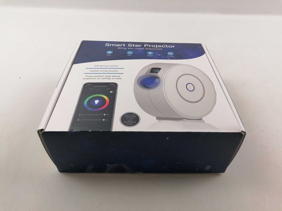 Lampka projektor Suppou niebo gwiazdy biały LED Alexa Starry Sky