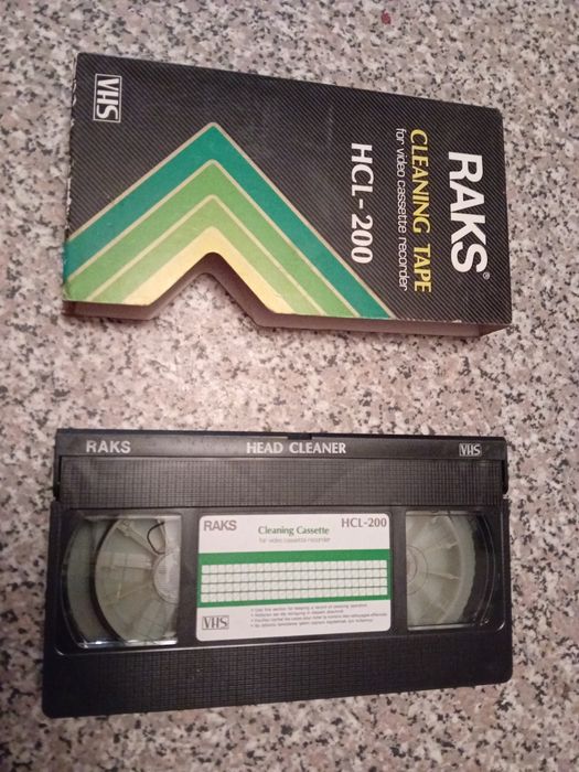 Cassete Vhs de Limpeza