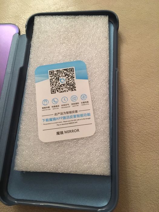 Capa Flip Samsung J4 (2018) Azul e Preta