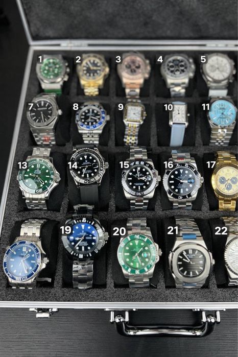 Годинники ААА , А+ суперклони rolex ,patek ,omega, cartier, bulgari