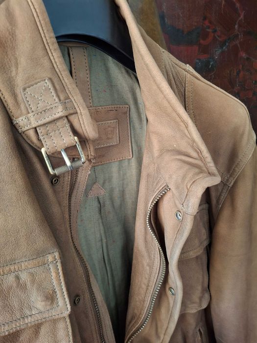 Blusão Massimo Dutti em pele