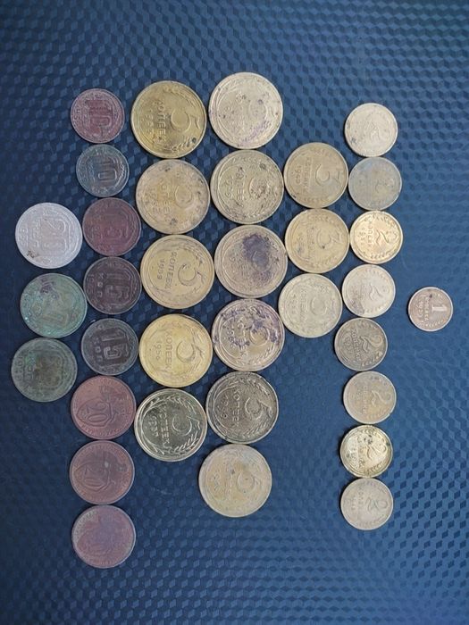 Продам монети ранні совети 1928-1957 роки.