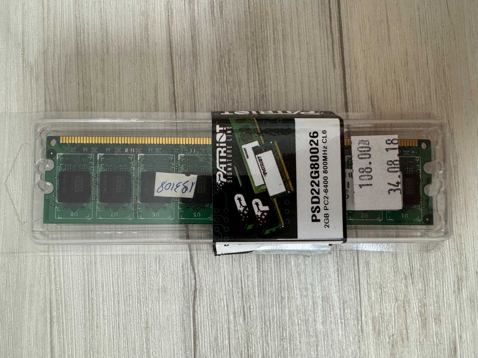 Pamięć RAM DDR2 1 GB PC2-6400 DIMM GR800D264L5/1G