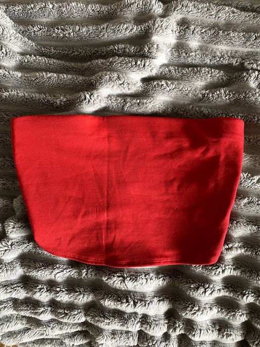 top bandana hm czerwony