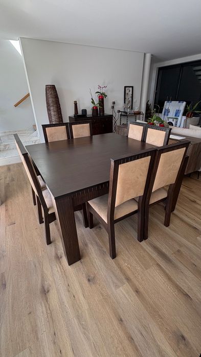 Mesa de Jantar - Madera Solida 8 Puestos