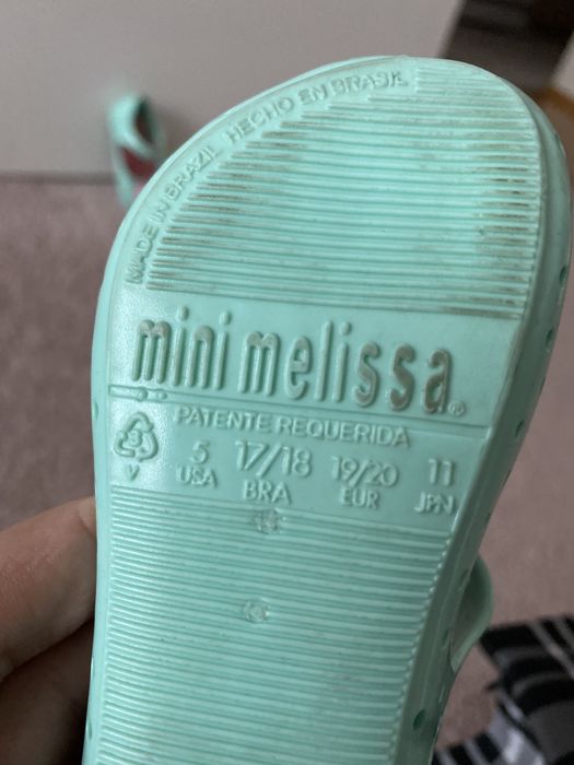 Buty mini melissa rozm. 19-20 dl. Wkladki 12 cm