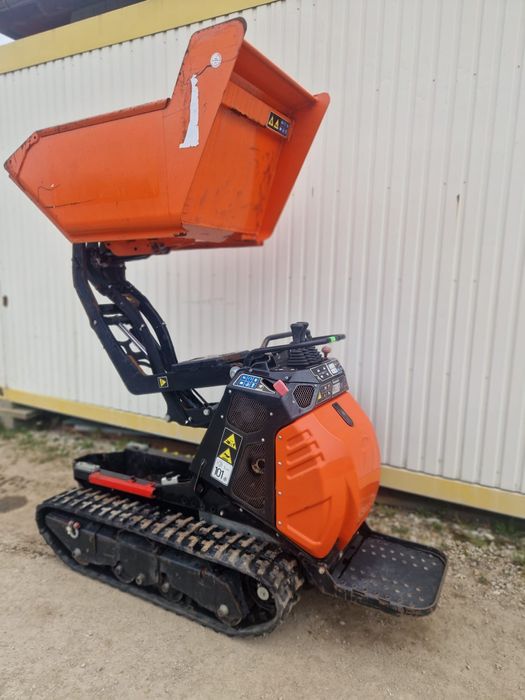 Woźidlo, wywrotka gąsienicowa CORMIDI C6.60 BHE rok 2019