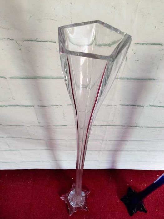 Magníficas e enormes jarras em vidro solitário decoração
