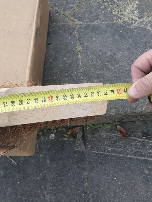 Szczotka kokos duża 40 cm