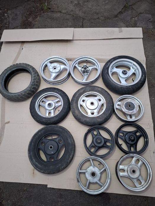 Колесо,диск R10 r12 на скутер honda dio/suzuki lets/Address/на тачку