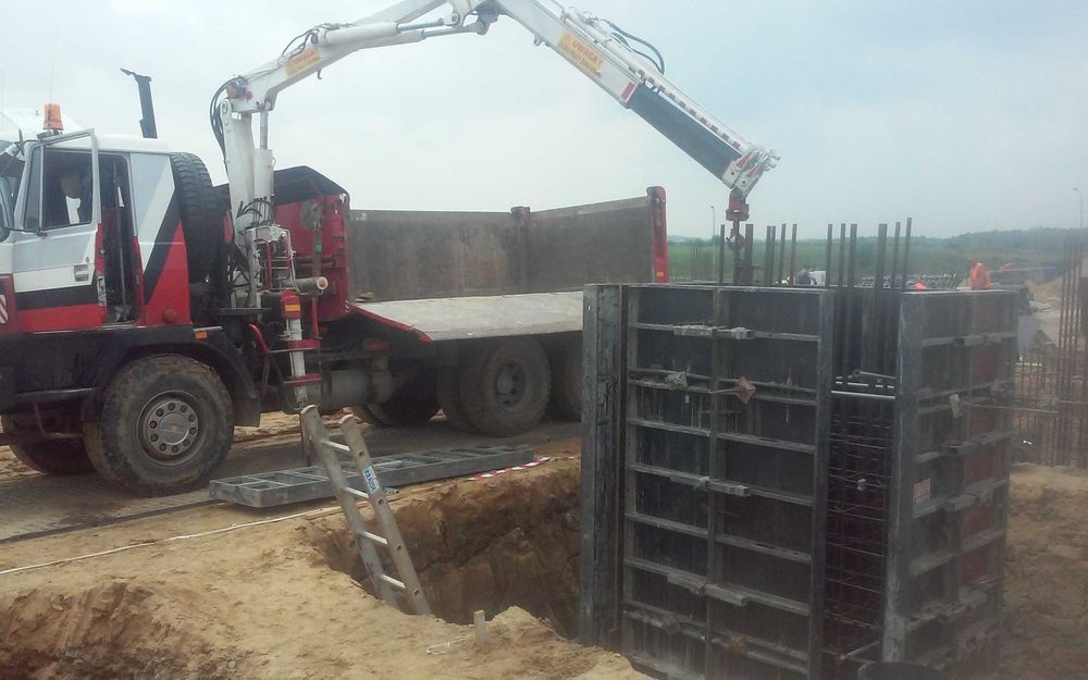 Transport -HDS - Wywrotka 6x6 + HDS - usługi HDS