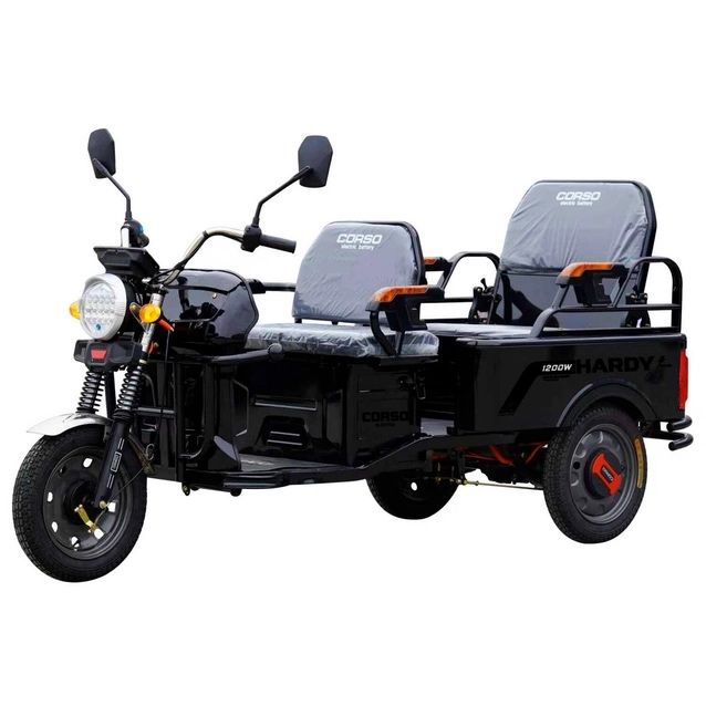 ‼️ХІТ СЕЗОНУ -Вантажний трицикл 1200 w Corso /до -450 кг ТЯГОВІ ‼️
