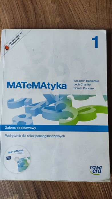 Podręcznik z matematyki 1