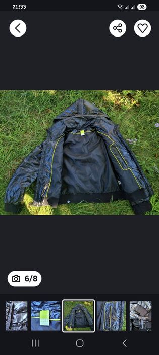 Куртка пуховик адидас