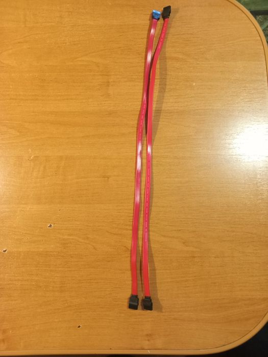 Кабель sata ll-lll, для ПК , 2 штуки, по 50 см.