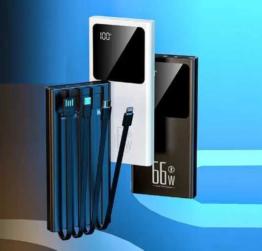 Power bank повер банк 20000 mah зі швидкою зарядкою 66W