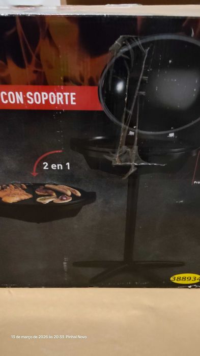 Barbecue 2 em 1 grill meister