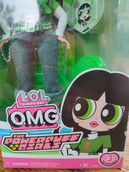 Кукла ЛОЛ ОМГ Суперкрошка Баттеркап LOL Surprise OMG The Powerpuff Girls Doll - Buttercup