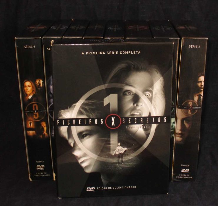 DVD X-FILES Ficheiros Secretos 9 Temporadas Edição de Coleccionador