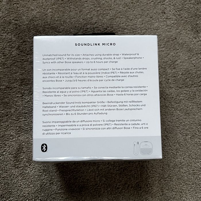 Bose soundlink micro колонка