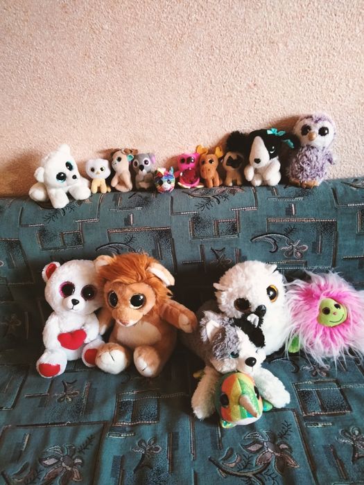 Продам м'які іграшки глазастики