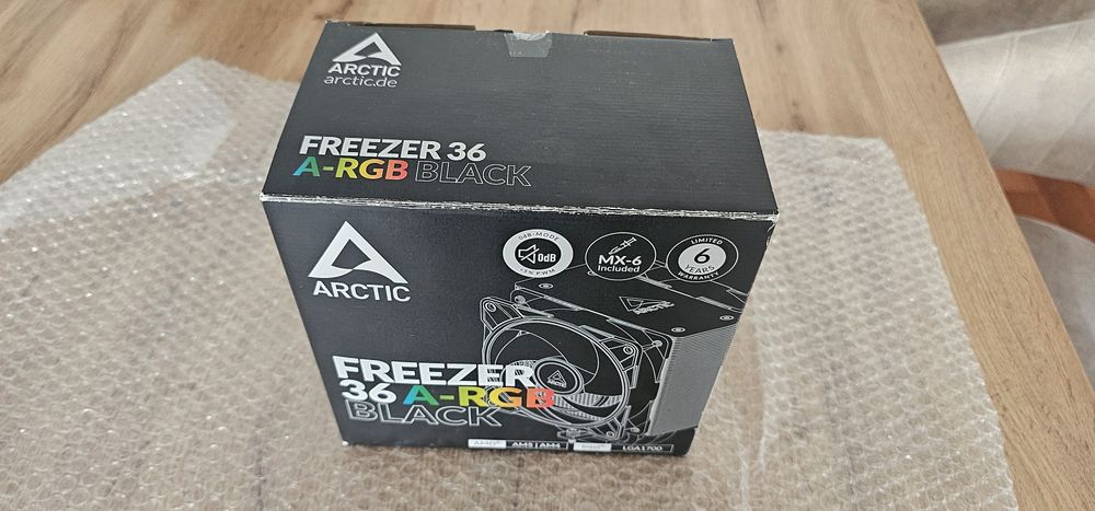 Arctic Freezer 36 A-RGB Black