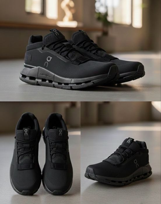 Нові On Cloudnova 2 All Black Оригінал (9.5 US / 42.5 EUR)