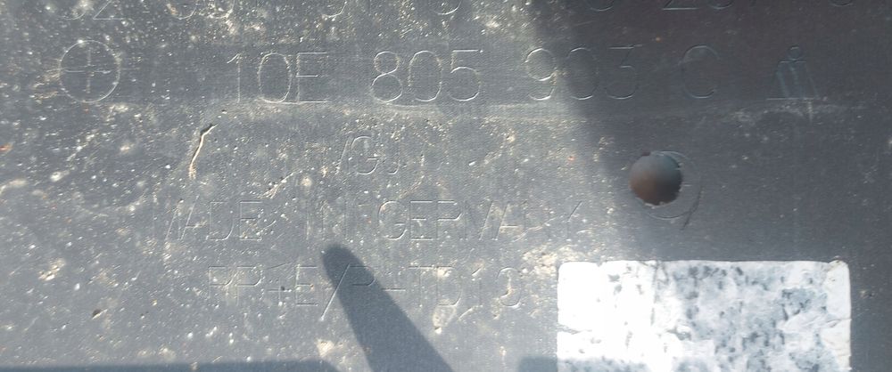 seat cupra born 10e zderzak przedni przód