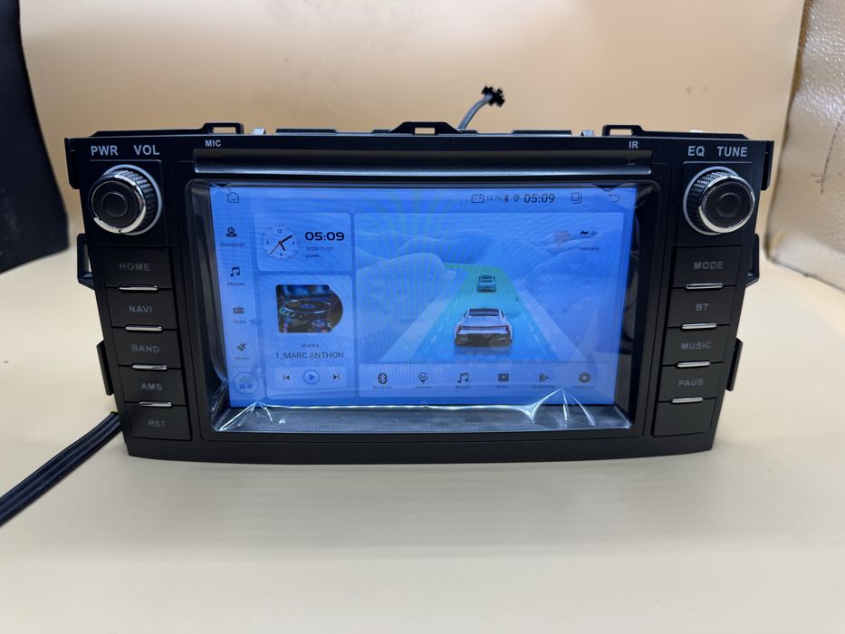 Auris e150 Android dedykacja wifi gps carplay