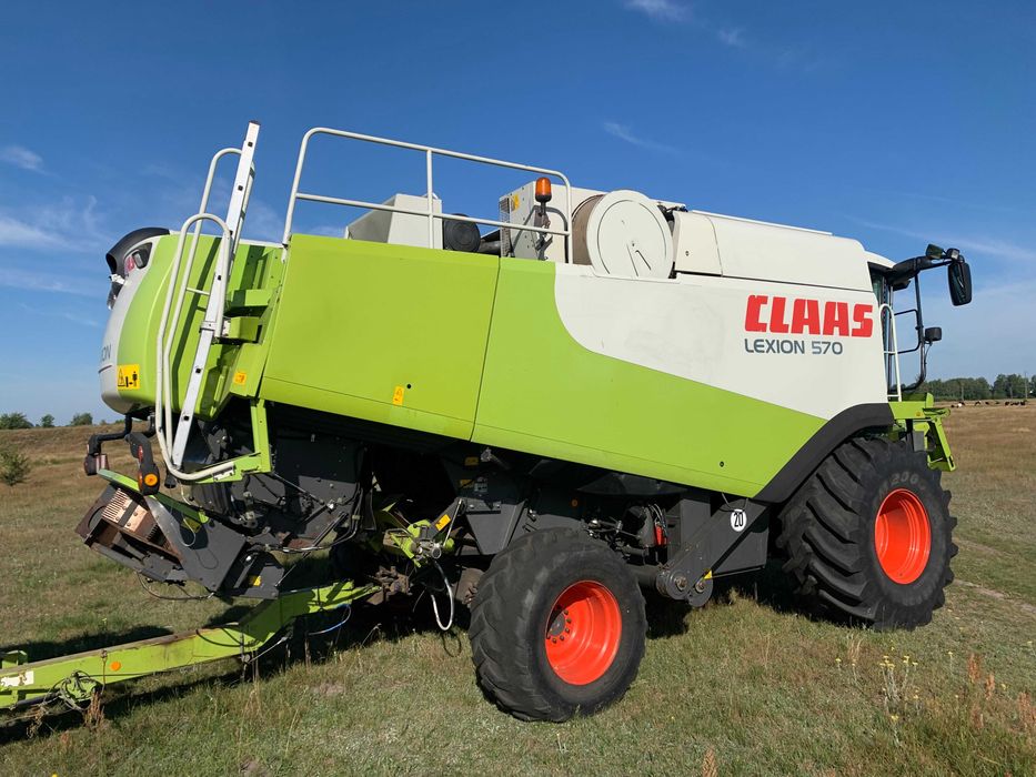 Claas Lexion 570 комбайн зерновий