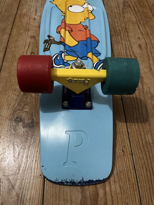 Skate Penny Nickel Edição Especial Bart Simpson