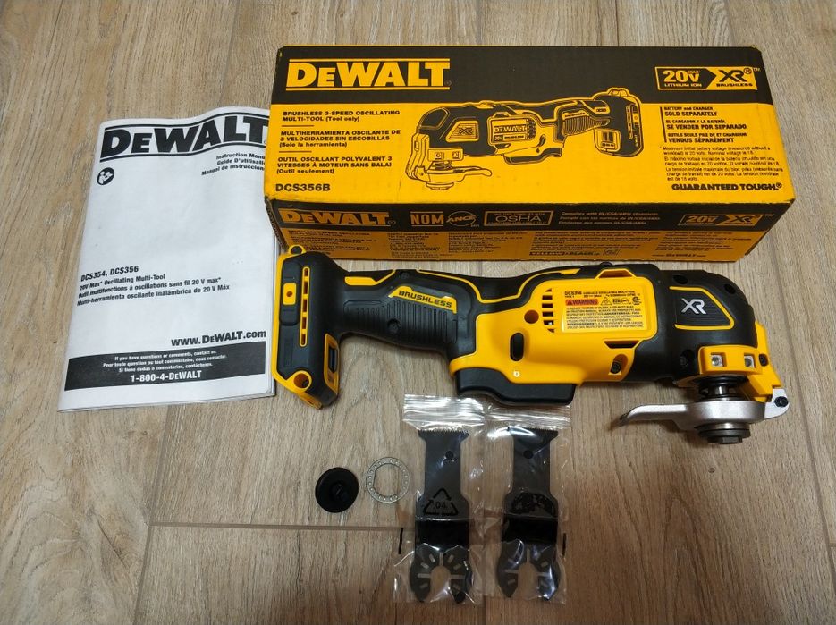 Мультитул реноватор DEWALT DCS356B 20V MAX бесщеточный 3-х скоростной