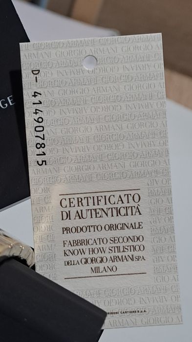 Armani Exchange AX2122/ certyfikat/ oryginalny