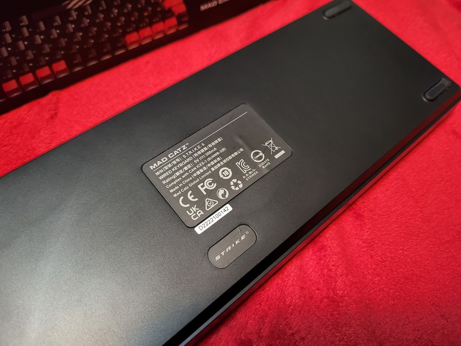 MAD CATZ strike s.t.r.i.k.e 6 jak nowa klawiatura