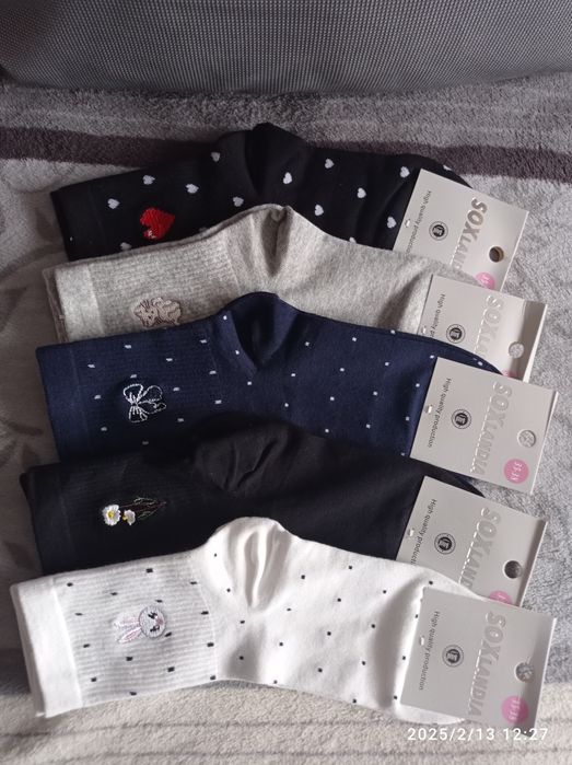 Skarpety damskie 35/38-NOWE