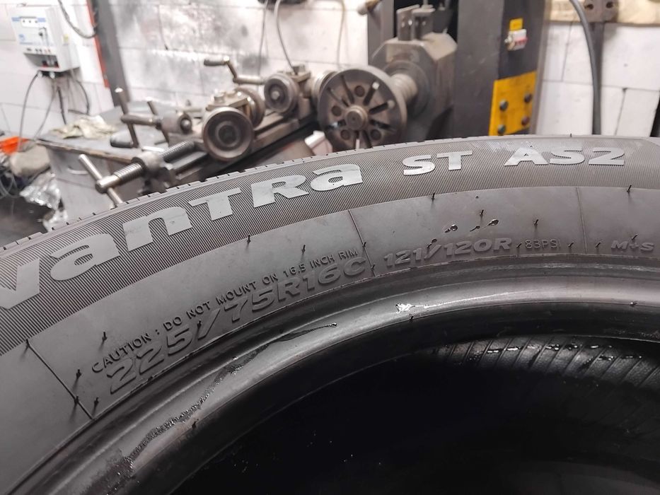 Шини бу 225/75 R16C Hankook Vantra ST AS2 Пара