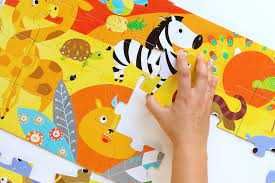 CZUCZU Puzzle Safari dla dzieci 3+