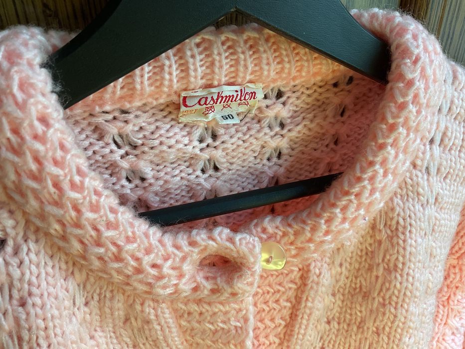 Винтажная женская кофта CASHMILON, р.50 , акрил