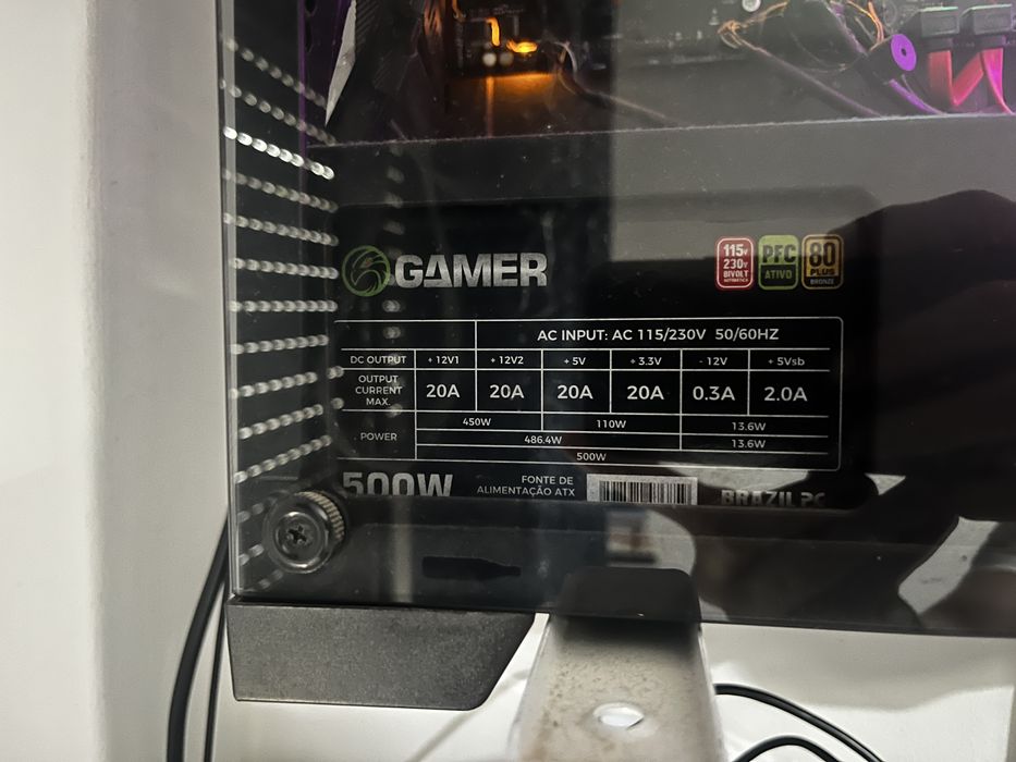 Pc gamer AMD Ryzen 5 3400G – 16 GB RAM – HD 1 TB