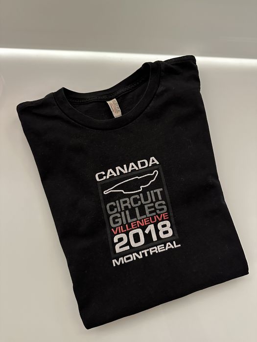 Tshirt Formula 1 canada 2018 montreal circuit Villeneuve